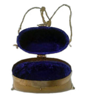 Brass Metal Handcrafted Clutch with intricate design