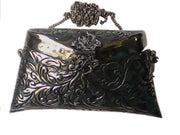 Brass Metal Handcrafted Clutch with intricate design