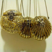 VINTAGE PURSE BRASS EVENING BAG