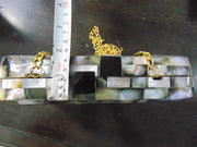 MOTHER OF PEARL CLUTCH MOP ABALONE SHELL BAG