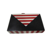 BAG WOOD RESIN CLUTCH BOX PURSE EVENING HANDBAG WALLET