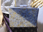 PEARL-MOP  CLUTCH BOX PURSE BAGS