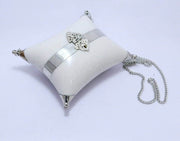 PILLOW DESIGN RESIN CLUTCH BOX PURSE BAGS