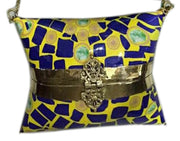 PILLOW DESIGN RESIN CLUTCH BOX PURSE BAGS