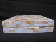 Bird knob Natural Sea Shell sling Clutch Bag