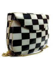 Handmade Resin Mother of pearl Clutch Bag