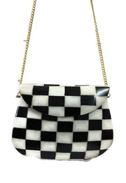 Handmade Resin Mother of pearl Clutch Bag