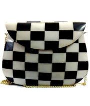 Handmade Resin Mother of pearl Clutch Bag
