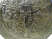Hand Carving Vintage Handmade Brass metal purse
