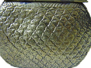 Hand Carving Vintage Handmade Brass metal purse