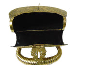 Hand Carving Vintage Handmade Brass metal purse