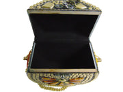 Women Gold Clutch Sling Wedding Evening Gift Bag