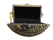 Handmade Brass Metal Purse Clutch Evening Bag