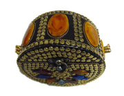 Handmade Brass Metal Purse Clutch Evening Bag