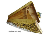 Vintage Handmade Brass metal purse