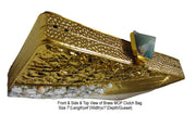 Vintage Handmade Brass metal purse