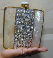 Ethnic Metal clutch vintage