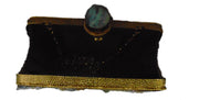 Brass MOP Clutch Bag