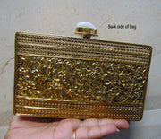 Metal Stone Clutch Bags