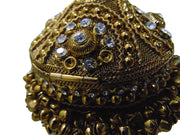 Designer Round Shape Metal Clutch Bag