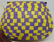india Mosaic stone metal clutch purse