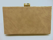 Metal MOP Stone handle clutch Purse