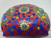 Multicolor mosaic stone chip Clutch Bag