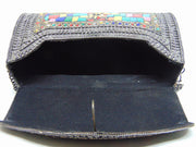 Antique Multicolor Mosaic stone Clutch Bag