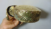 Handmade Carving Vintage Brass metal purse