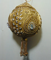 Potli Style Designer Metal Clutch Bag