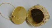 Potli Style Designer Metal Clutch Bag
