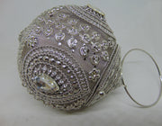 Potli Style Designer Metal Clutch Bag