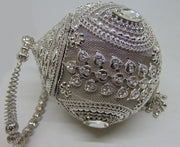 Potli Style Designer Metal Clutch Bag