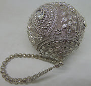 Potli Style Designer Metal Clutch Bag