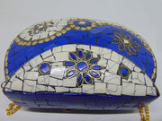Party Wear Mosaic Metal Clutches