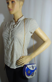 Party Wear Mosaic Metal Clutches