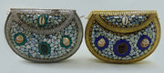 Indian Handmade Metal Mosaic Clutch