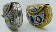 Indian Handmade Metal Mosaic Clutch