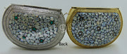 Indian Handmade Metal Mosaic Clutch