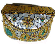 Antique Handmade Mosaic Bag