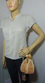 Wristlet Handbags Stylish Bridal Potli Bag