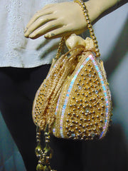 Wristlet Handbags Stylish Bridal Potli Bag