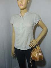 Wristlet Golden Bridal Potli Bag