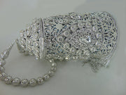 Metal mesh bucket Potli Wedding gift Bag