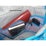 JUTE  MESSANGER BAG