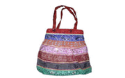SARI PATCH V CUT SHOULDER BAG