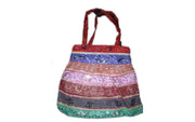 SARI PATCH V CUT SHOULDER BAG