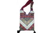 SHINING BORDER V CUT ETHNIC BAG