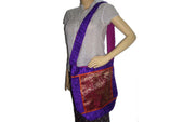SATIN DESIGNER SHOULDER  BAG
