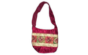 SATIN DESIGNER SHOULDER  BAG
